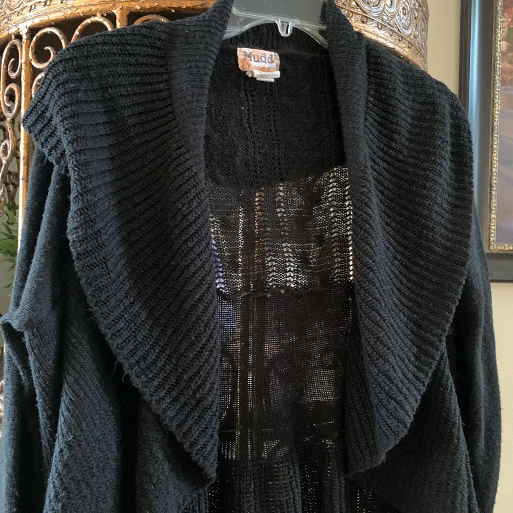 Mudd Ladies Black Sweater - Picture 2 of 4